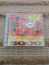 Fun Clip Art 5000 Vintage PC Software (CD-Rom, 1996, SoftKey) New Sealed picture