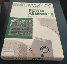 Better Working Power Assembler | Spinnaker | Commodore 64 / 128 | Boxed + Bonus picture