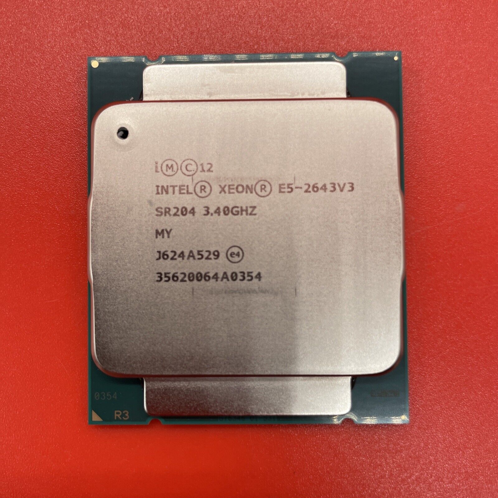 Intel Xeon E5-2643 v3 SR204 6c 3.4GHz 20MB Cache Server Processor