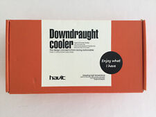 Downdraught Laptop Cooler Fan, Portable Quiet Cooling Vacuum w/Display - Used picture