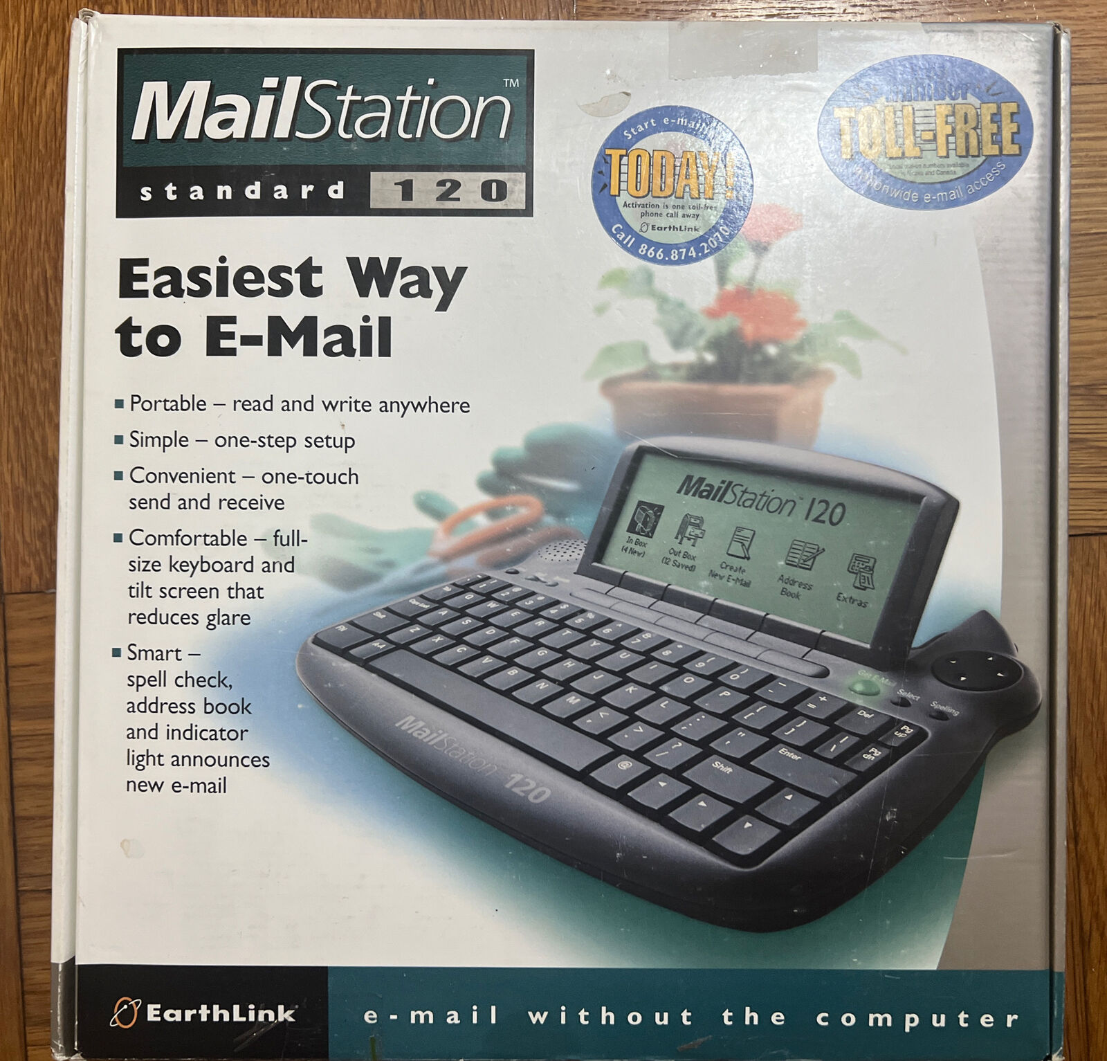 Earthlink Mail Station standard 150-retro tech-email-vintage technology