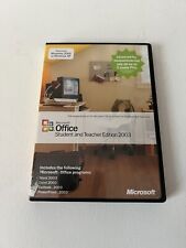 Vintage Microsoft Office Student and Teacher Edition 2003 Word Excel w/ Key picture
