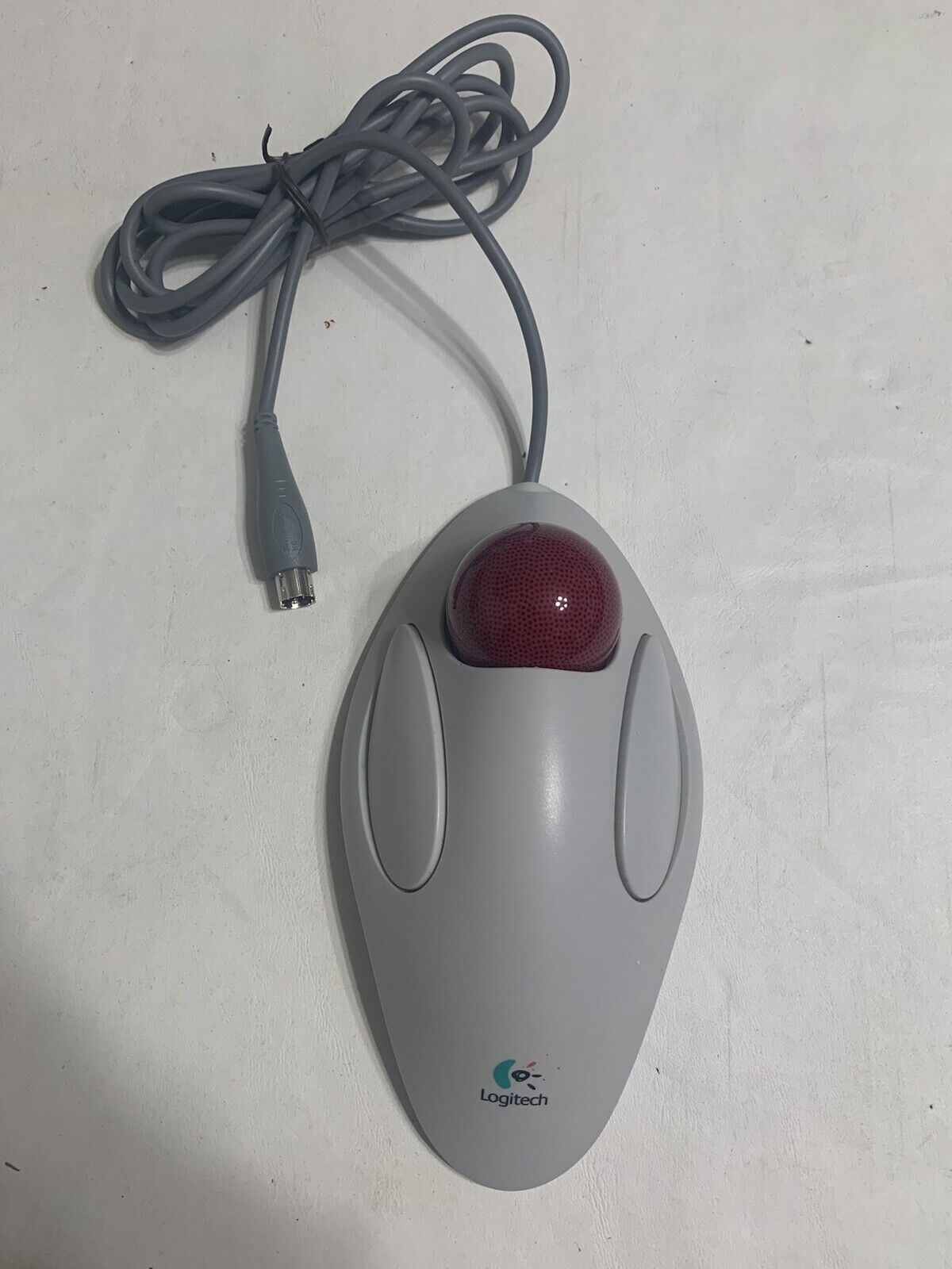 Logitech Trackball Marble Mouse T-CM14 Computer 804292-0000 Vintage