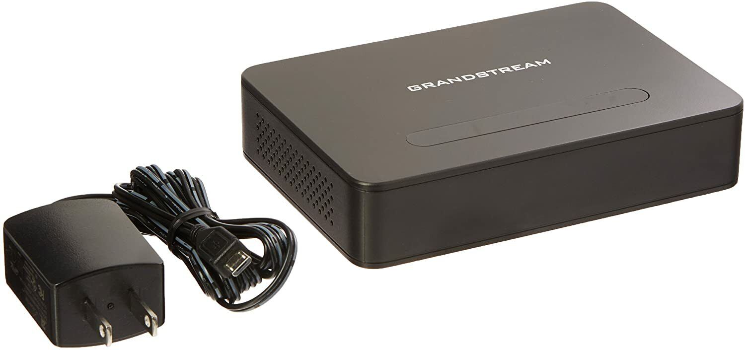 Grandstream DP750 DECT VoIP Base Station 3 Way Audio Conferencing - (Black)