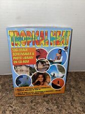 Vintage PC Big Box Tropical Heat 100 Image Screensaver and Photo Library CD-Rom  picture