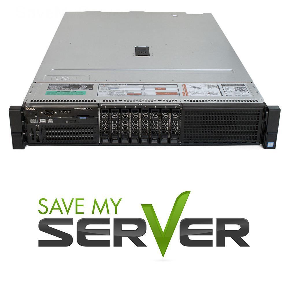 Dell PowerEdge R730 Server 2x E5-2690 V3 =24 Cores | 32GB | H730P | 2x 900GB SAS