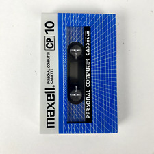 Maxell CP-10 Computer Cassette (Sealed) for Atari, Commodore, TI Computers picture