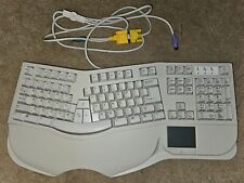 Vintage LITEON SK-6000 Ergonomic Split Keyboard Touchpad-Tested Works picture