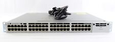 Cisco Catalyst 3850 48 PoE+ Ethernet Switch P/N: WS-C3850-48F-E Tested Working picture