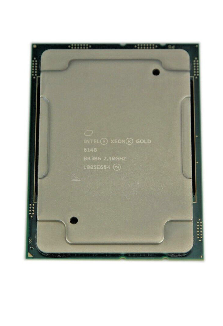 Intel Xeon Gold 6148 2.4Ghz 20MB 20-Core 150W LGA3647 SR3B6 CD8067303406200