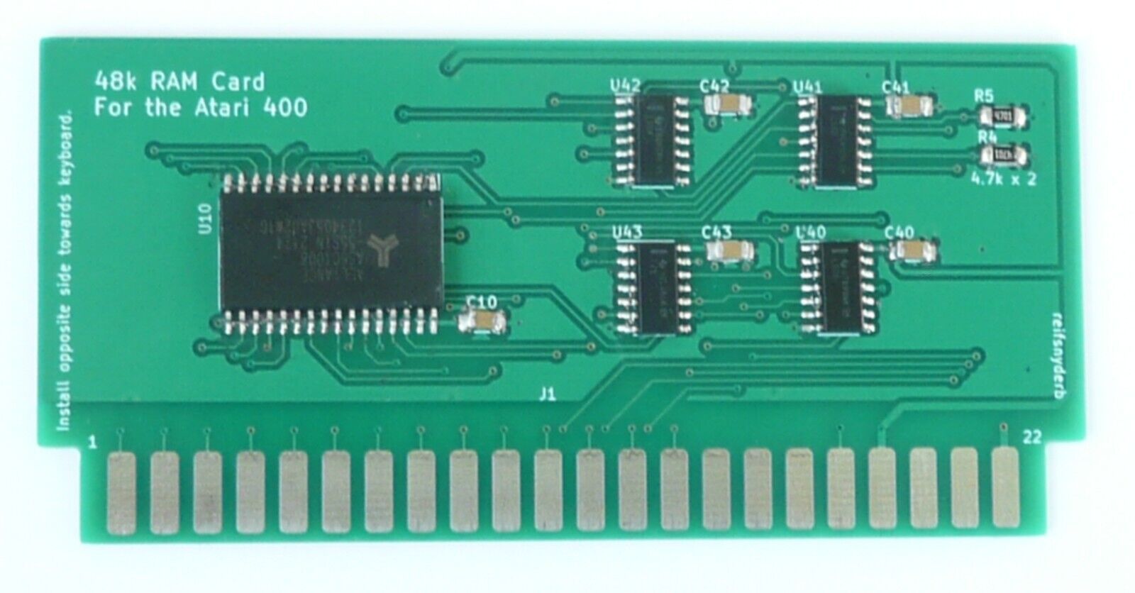 Atari 400 48k Memory Upgrade