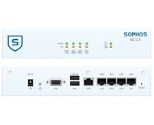 Sophos SG 115 rev.1 UTM Firewall Security Appliance 4-Port w/ Adapter New Open picture