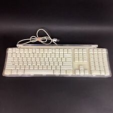 Apple - Vintage Keyboard - White - M7803 - Plastic Case w/Stand - Tested/Working picture
