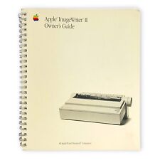 VTG 1988 Apple ImageWriter II Owner's Manual picture