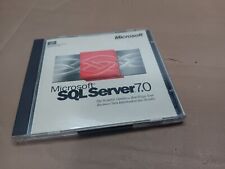 Vintage Microsoft SQL Server 7.0 with product key 2 CD set picture