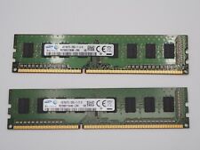 SAMSUNG 8GB (2x4GB) DDR3 PC3-12800U 1RX8 RAM MEMORY M378B5173DB0-CK0 picture