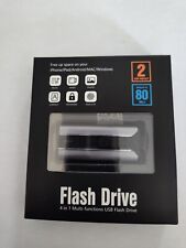 Flash Drive Multi-function USB Flash Drive 256GB for Android/Apple/Windows picture