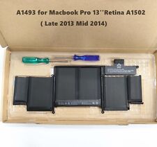 Genuine OEM A1493 Battery Apple Macbook Pro 13'' Retina A1502 Late 2013 Mid 2014 picture