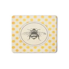 Moslion Bee Mouse Pad Animal Wing Retro Vintage Polka Dots Circle Gaming Mous... picture