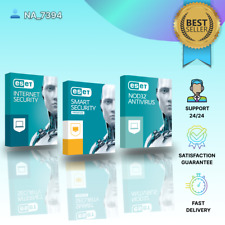 ESET NOD 32/ INTERNET / SMART SECURTY - 1,2 YEARS 1 DEVICE - GLOBAL ACTIVATION picture