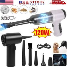 Electric Mini Cordless Air Duster Blower High Pressure for Computer/Car Cleaning picture