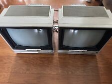 Vintage Commodore 1701 & 1702 Monitor with Cables (Tested - Read Description) picture