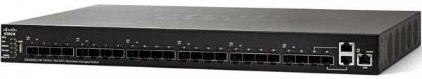 Cisco SG350XG-24F 24 Port Layer 3 10G Gigabit SFP+ Switch SG350XG-24F-K9-NA
