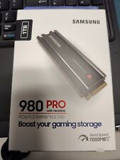 Samsung 980 PRO 1TB Internal PCle 4.0 NVMe SSD with Heatsink (MZ-V8P1T0) picture