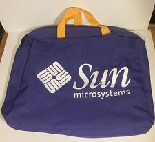 Vtg Sun Microsystems Logo Promo Ultra Computer Bag Briefcase Tote Unused 1990s picture