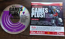 Vintage MAC Software CD - MacAddict Feb 2004 apps software GAMES PLUS etc picture