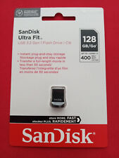 SanDisk 128GB Ultra Fit USB 3.1 Flash Drive, Black - SDCZ430-128G-A46 picture