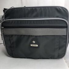 Vintage Samsonite Travel Bag Tote Carry Case with Attached Strap & 3 Zippered picture