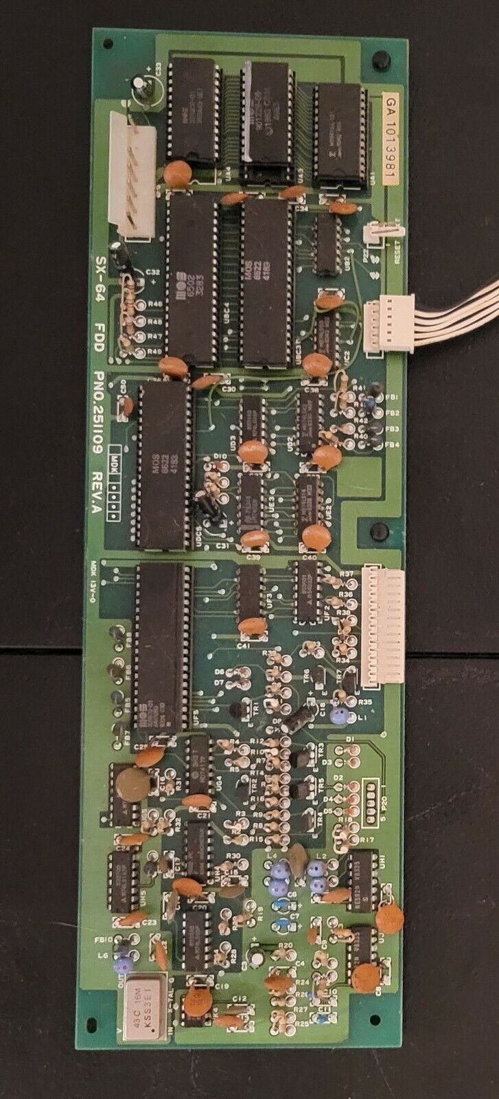 Commodore SX-64 parts - Floppy Controller board