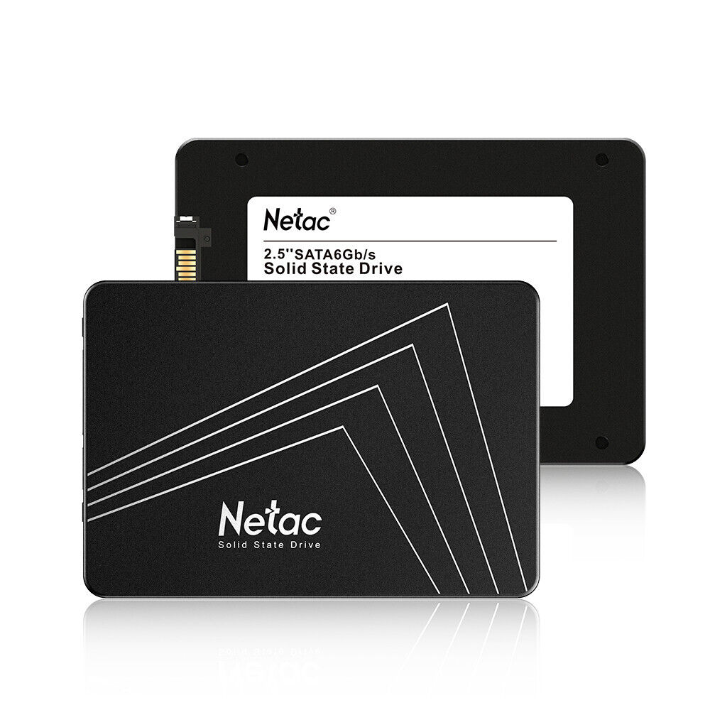 Netac 512GB SSD 2.5'' SATA III 6 Gb/s Internal Solid State Drive 500MB/s PC/MAC