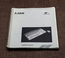 Original Vintage 1986 Atari 520ST Computer Owner's Manual picture