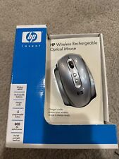 HP Wireless Rechargeable Optical Ergo Mouse with USB receiver Vintage 2005  picture