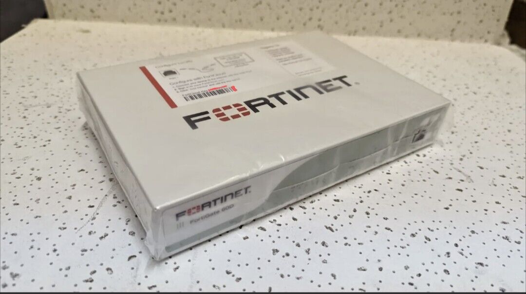Fortinet FortiGate FG-60D Firewall Security Appliance W/ Power Supply 1059-2-1
