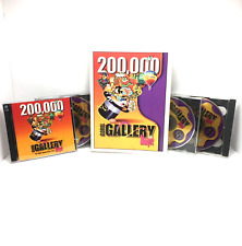 Corel Gallery Magic 200,000 book and 8 CDs clip art pictures fonts vintage 1997 picture