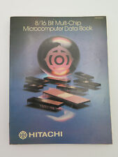 Vintage Hitachi 8 Bit / 16 Bit Micro Computer Data Book HD6800 HD68000 picture