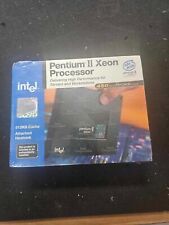 RETRO VINTAGE Intel Pentium II XEON PROCESSOR 450 MHZ/512MB CACHE SEALED BOX picture