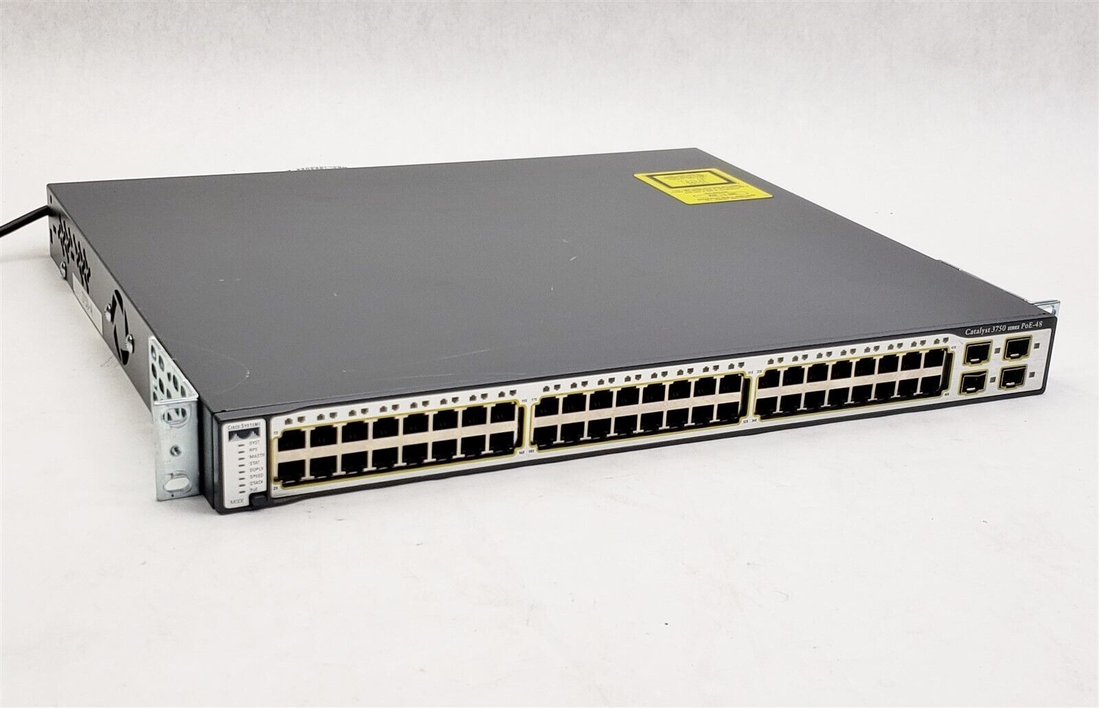 Cisco 3750 WS-C3750-48PS-S 48-Port PoE 4*SFP Managed Ethernet Network Switch