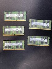 Lot of 5 - 16Gb DDR4 Laptop memory Samsung mixed Speed picture