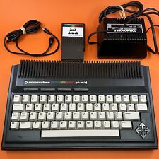 Rare Commodore Plus/4 Plus4 With Power Supply And Jack Attack Cartridge Working picture