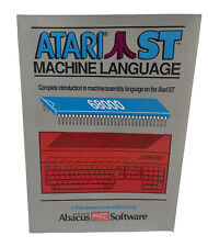Atari ST Machine Language Book 68000 Data Becker Abacus Software Vintage Vtg picture