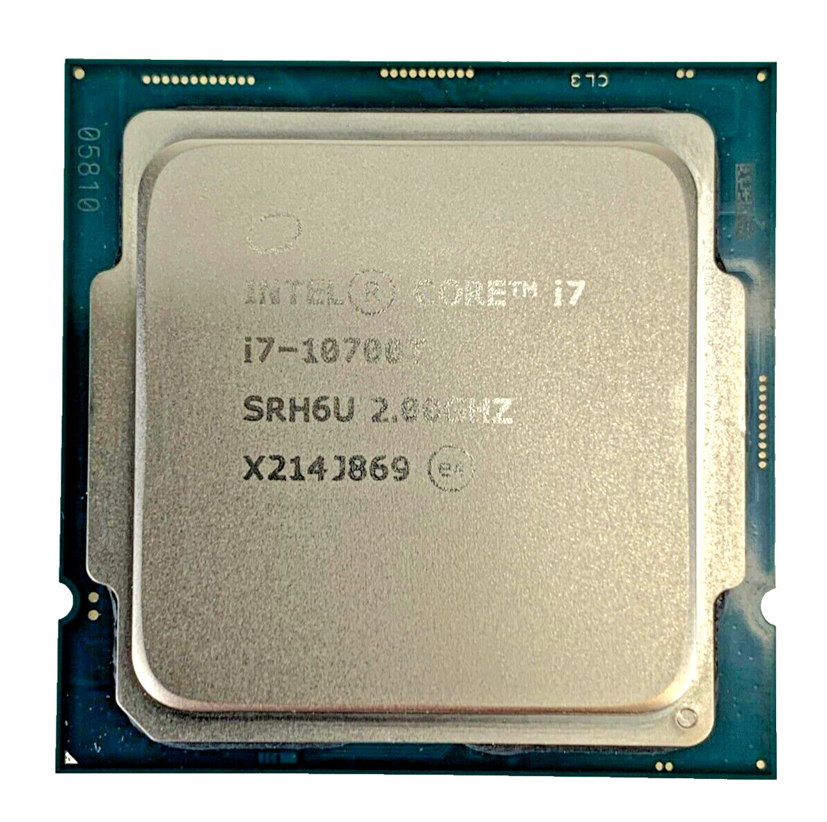 Intel Core i7-10700T 2.0GHz 8-Core 16-Threads 16MB LGA1200 SRH6U CPU Processor