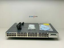 Cisco WS-C3750X-48T-E 48 Port 3750X Gigabit Switch - SAME DAY SHIPPING picture