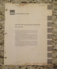 Vintage IBM 7010 Principles of Operation Systems Reference Library Dated 1965 picture