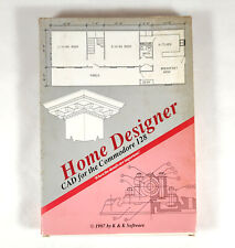 Home Designer CAD for the Commodore 128 - Vintage 2D Design software - Rare picture