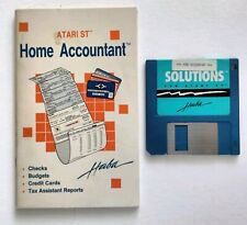 Atari ST Home Accountant Accounting Home Finance Software Haba Solutions 1986 picture