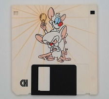Vintage Pinky And The Brain Floppy Disk 3.5